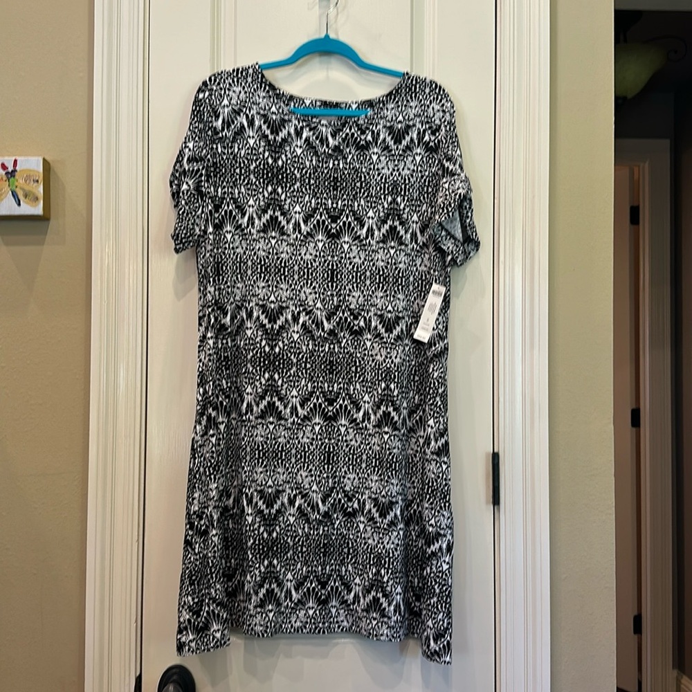 Chico’s womens short sleeve dress